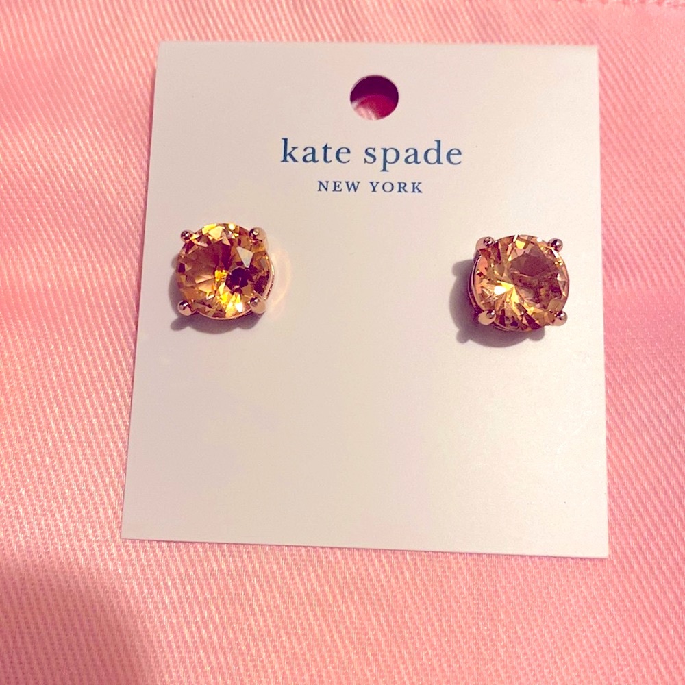 New! Kate Spade Rhinestone Earrings